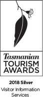 2018 Tasmania tourism awards silver award